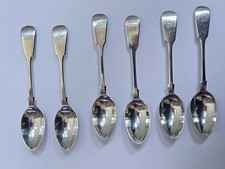 Antique teaspoons silver for sale  RETFORD