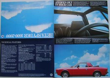 Lancia beta spyder for sale  BATLEY