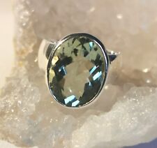 Ring prasiolith grüner gebraucht kaufen  Heiligenhaus