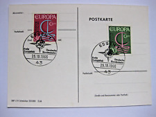 Postkarte sonderstempel europa gebraucht kaufen  Kalkar