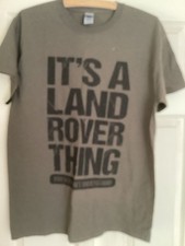 land rover shirt for sale  ANDOVER
