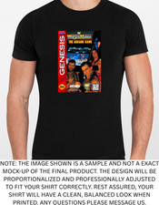 Camiseta Gráfica Wwf Wrestlemania The Arcade Game Genesis Masculina ou Feminina NOVA comprar usado  Enviando para Brazil