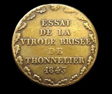 Médaille virole brisée d'occasion  Fagnières