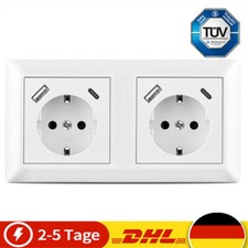 Doppelsteckdose usb anschluss gebraucht kaufen  Aspisheim, Grolsheim