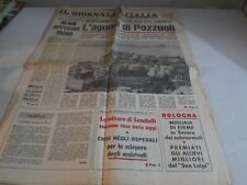 Pozzuoli agonia giornale usato  Italia