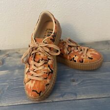 Tênis PUMA Fenty by Rihanna Creeper 2016 laranja camuflado tamanho 9 (K7) comprar usado  Enviando para Brazil