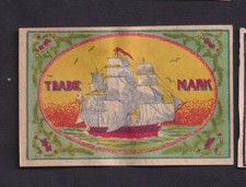 Antique match tag d'occasion  Expédié en Belgium
