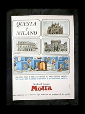 Motta panettoni pubblicità usato  Italia