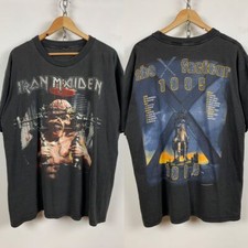 Camiseta 1995 Vintage Iron Maiden The X Factor Tour Muito Rara Tamanho XXL comprar usado  Enviando para Brazil