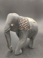 Handmade wooden elephant for sale  LEEDS