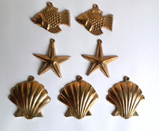 Messing fische muscheln gebraucht kaufen  München