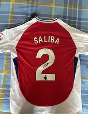 William saliba signed for sale  LONDON
