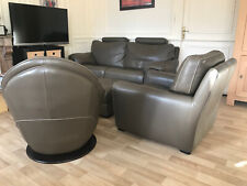 Ensemble salon cuir d'occasion  Binic