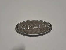 Targhetta logo cimatti usato  San Casciano in Val di Pesa
