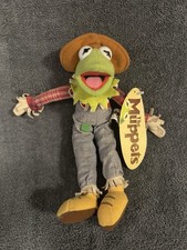 Boneca de Pelúcia Muppets Kermit Espantalho Mágico de Oz 9"" comprar usado Boneca de Pelúcia Muppets Kermit Espantalho Mágico de Oz 9"" comprar usado  Enviando para Brazil