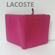 LACOSTE Acessórios Masculinos Carteira Bifold de Couro Edição Limitada VHTF Produto Popular comprar usado  Enviando para Brazil