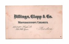 Vintage business card for sale  Wilton