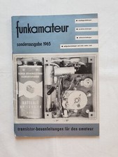 Funkamateur sonderausgabe 1965 gebraucht kaufen  Burgstädt