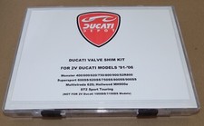 Kit de calço de válvula Ducati 2v ('91-'06, não DS) abertura aberta fechamento como EMS comprar usado  Enviando para Brazil