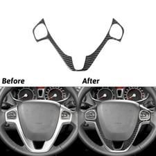 Acabamento interno de fibra de carbono para Ford Fiesta 2011-2015 comprar usado  Enviando para Brazil