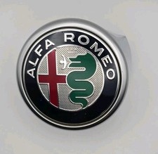 Usado, Emblema logotipo emblema capota 2019 Alfa Romeo Stelvio 2.0 Q4 LHD fabricante de equipamento original comprar usado  Enviando para Brazil