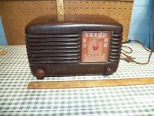 Rádio tubo baquelite vintage PHILCO TRANSITONE modelo 49-500 AM - COMO ESTÁ, usado comprar usado  Enviando para Brazil