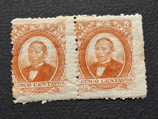 Selos do México 1879 Juarez 5c PAR / MH OG / AX270 comprar usado  Enviando para Brazil