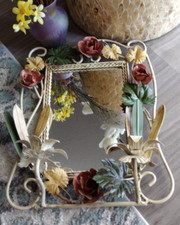 Vintage tole mirror for sale  Melbourne