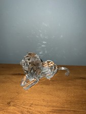 Swarovski crystal lion for sale  Stow