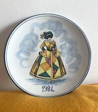 Piatto collezione ceramica usato  Biella