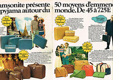 Publicite 1975 samsonite d'occasion  Le Luc