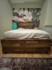 Reclaimed wood queen for sale  Brooklyn