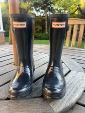 Childrens hunter wellies for sale  LIVERPOOL