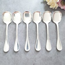 Colher de sorvete Christofle Perles 6 peças talheres prata muito boa, usado comprar usado  Enviando para Brazil