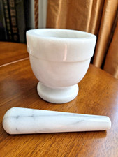 Marble mortar pestle for sale  LONDON