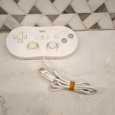 Usado, Controle clássico Nintendo Wii fabricante de equipamento original - Branco RVL-005 *TESTADO* comprar usado Usado, Controle clássico Nintendo Wii fabricante de equipamento original - Branco RVL-005 *TESTADO* comprar usado  Enviando para Brazil