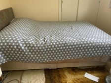 Quilted bedspread double for sale  SOUTH MOLTON