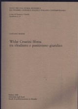 Widar cesarini sforza usato  Italia