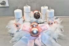 Adventskranz weiß rosa gebraucht kaufen  Voerde (Niederrhein)