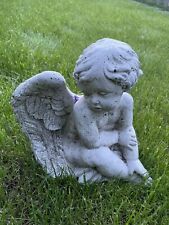 Vintage cherub statue for sale  LONDON