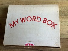 MINHA CAIXA DE PALAVRAS - O CONJUNTO DE CARTÕES FLASH DO MUNDO INFANTIL PARA CRIANÇAS EDUCACIONAIS VINTAGE comprar usado  Enviando para Brazil
