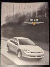 Usado, 2001 Chrysler Neon Original Car Sales Brochure Catálogo 15 Páginas comprar usado  Enviando para Brazil
