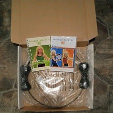 Windsor Pilates leg compression ring Ring Circle PLUS DVD and cookbook planner comprar usado  Enviando para Brazil
