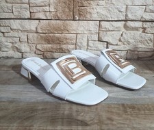 Ciabatte donna bianche usato  Bagnara Calabra