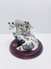 Arctic wolves figurine for sale  Arcadia
