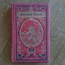 Robinson crusoé cartonnage d'occasion  Sartrouville