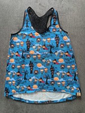Tanktop blau halloween gebraucht kaufen  Halle