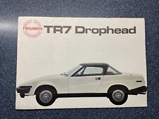 Triumph tr7 drophead for sale  HAILSHAM