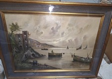 Dipinto eseguito olio usato  Napoli