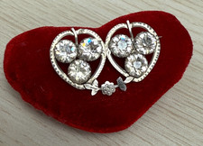 Silver sweetheart brooch for sale  RUGELEY